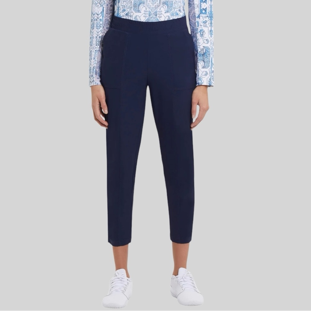 Tribal Sport Navy Pull-on Technical Capris 2